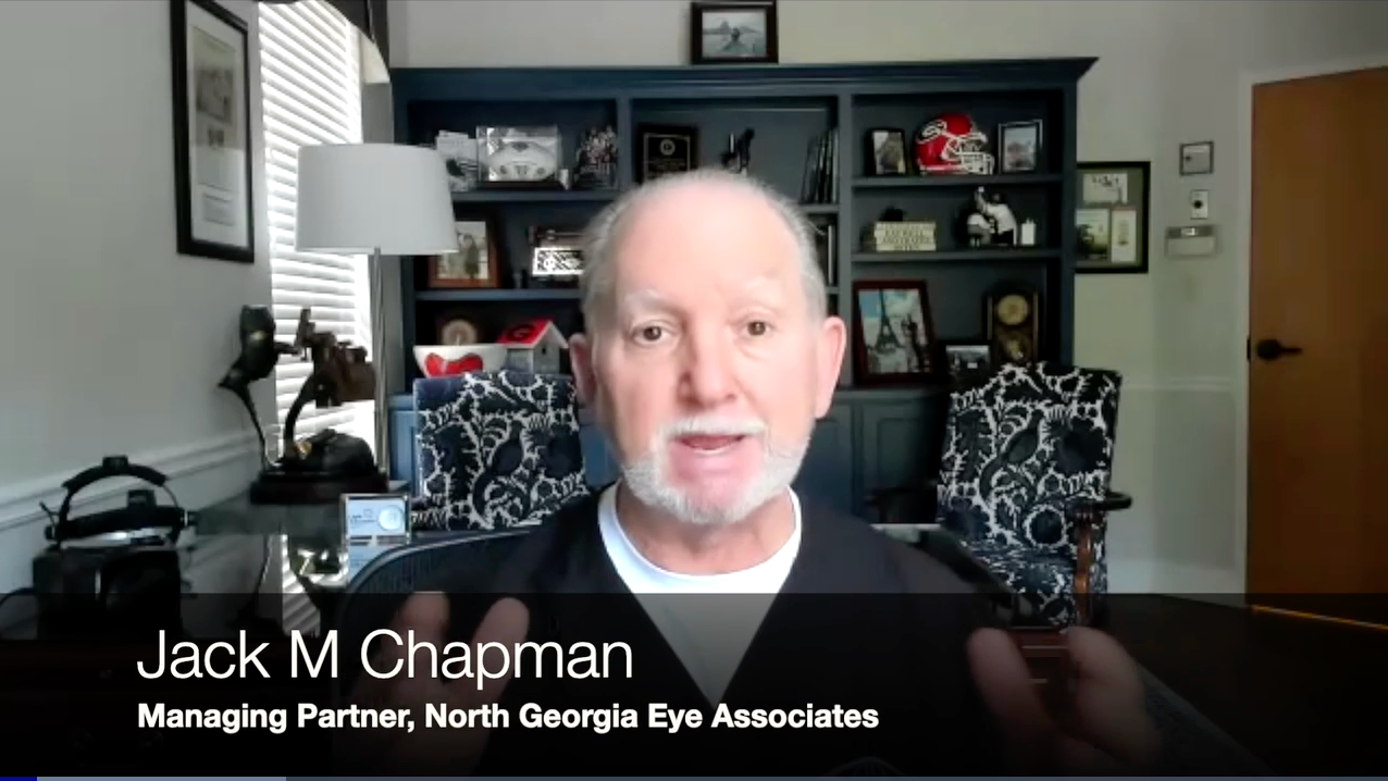 Jack Chapman, MD, talks best candidates for light adjustable lenses.