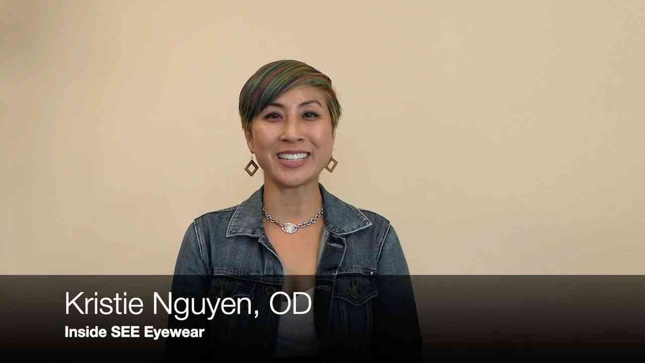 Dr. Kristie Nguyen at Vision Expo West