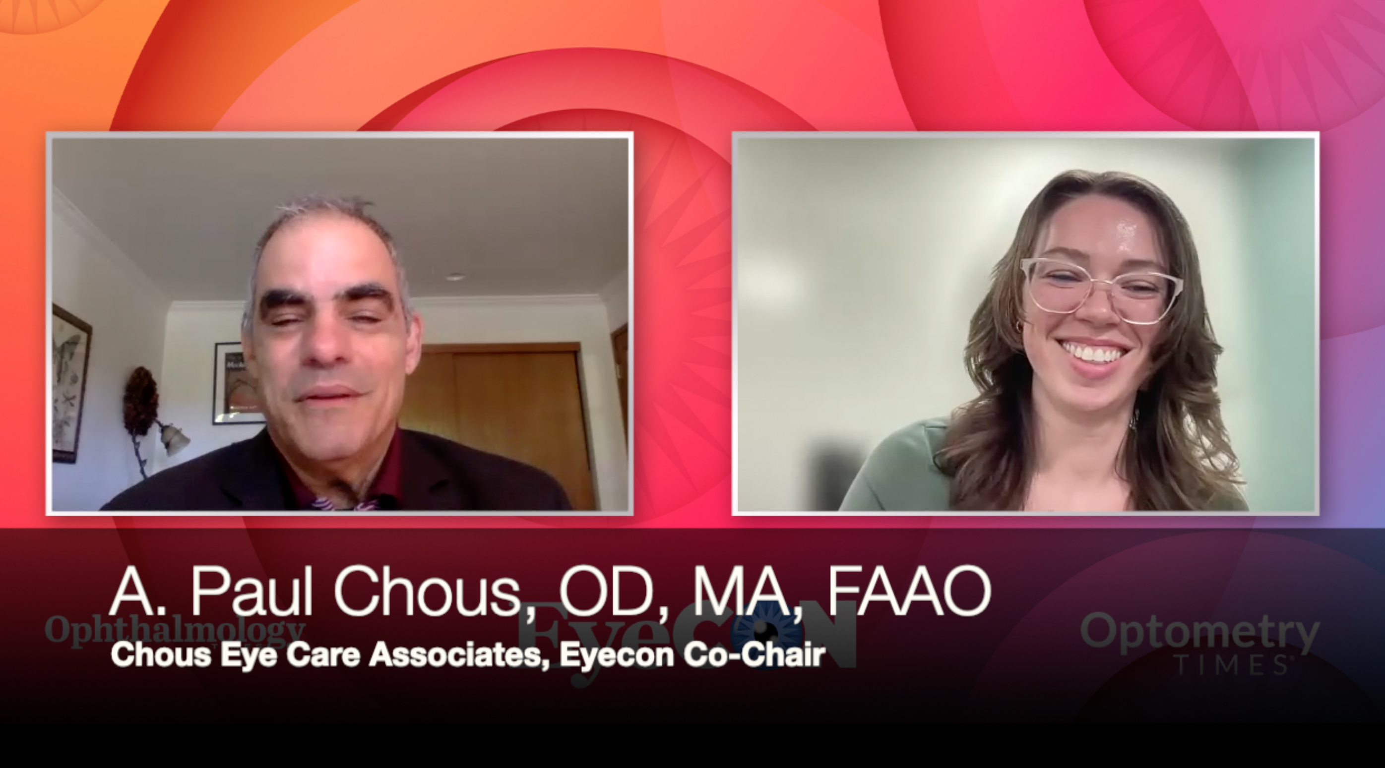 Diabetic eye care expert A. Paul Chous, OD, MA, FAAO, shares insights on patient care and research