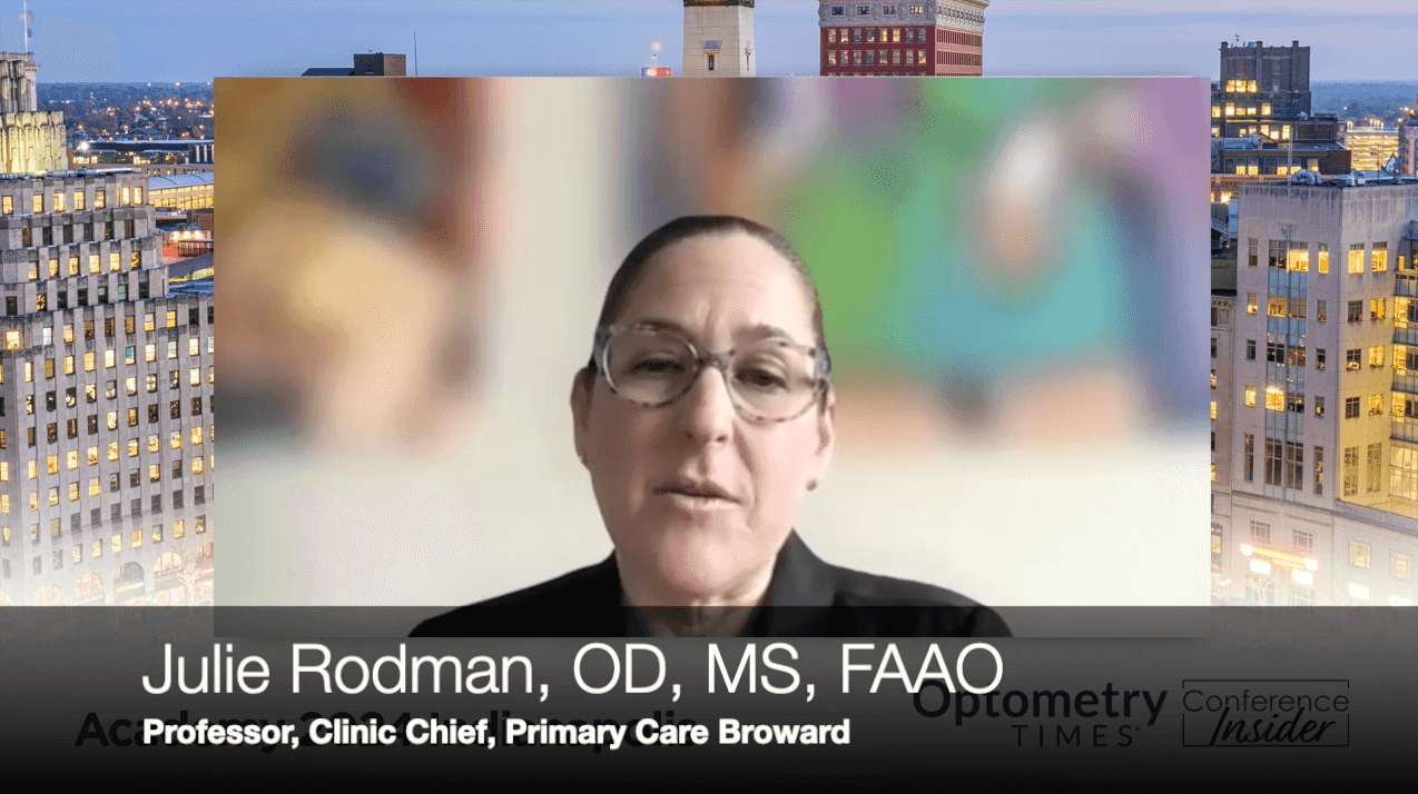 Julie Rodman, OD, MS, FAAO, discusses her AAO 2024 meeting presentation on referring retinal patients 