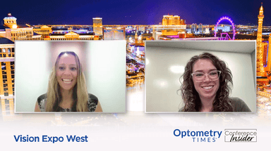 Brianna Rhue, OD, FAAO, FSLS, talks myopia management at Vision Expo West 2024