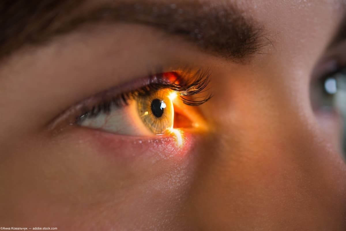 Eye undergoing retinal scan Image credit: AdobeStock/АннаКовальчук