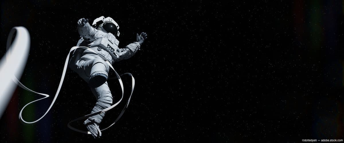 Astronaut in space Image credit: AdobeStock/dottedyeti