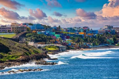 A city on Puerto Rico's coastline Image credit: ©dbvirago - adobe.stock.com