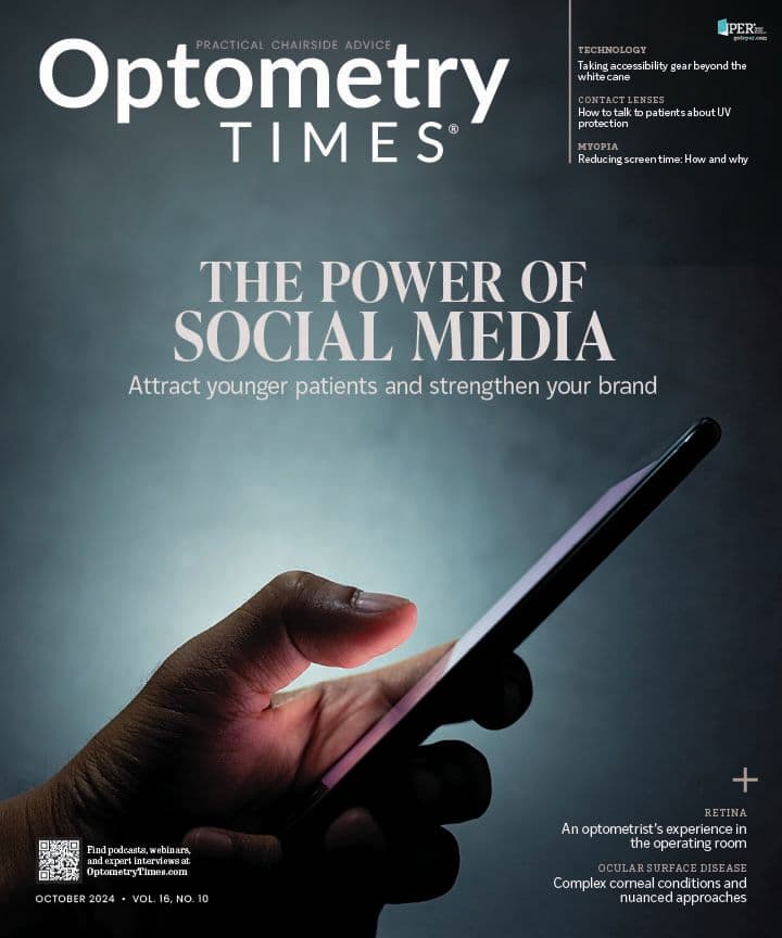 October Optometry Times cover