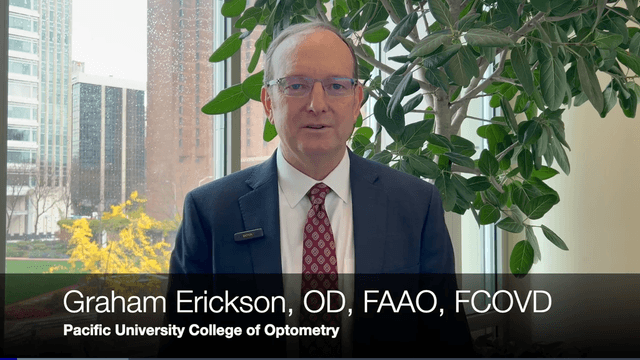 Graham Erickson, OD, FAAO, FCOVD, states that maintaining eye and brain health through proper nutrition, whether through diet or supplementation, can have a significant impact on various aspects of sports performance.