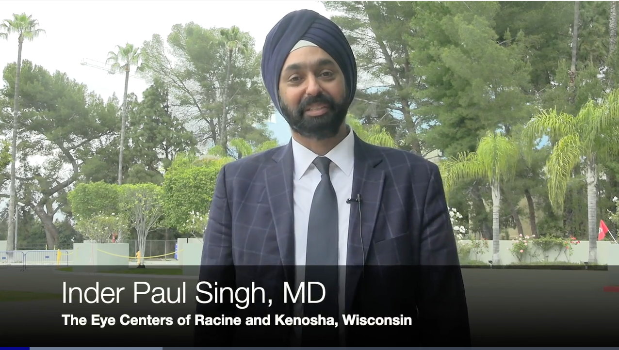 CIME 2024: Inder Paul Singh, MD, and the interventional glaucoma mindset